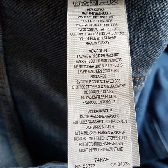 French Connection - Shelby Denim Wide Leg Jeans - Picture 6 of 8